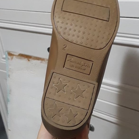 American Eagle Tan Reckless Booties Girls Size 2 - Picture 6 of 10